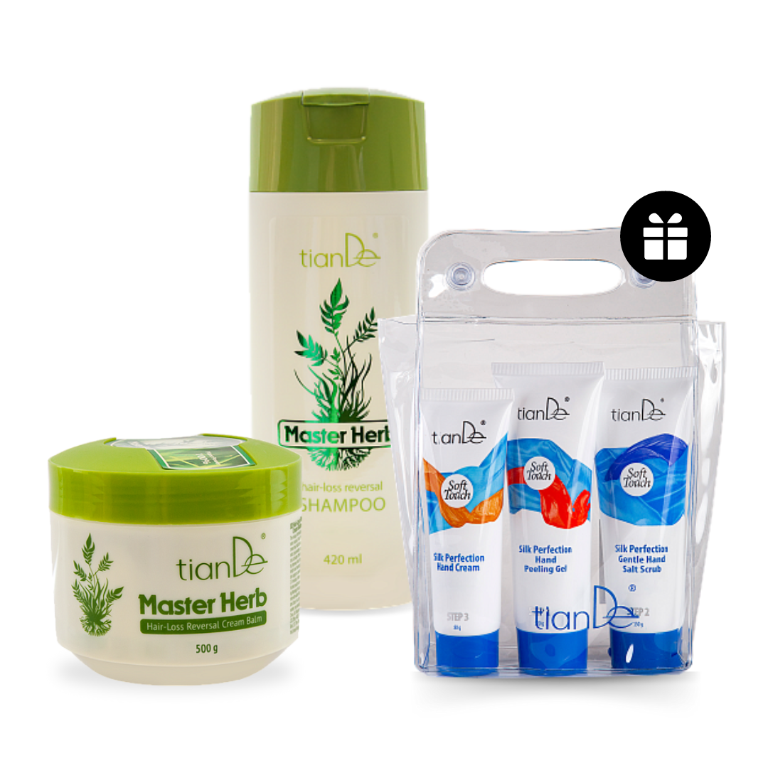„MASTER HERB“ ПРОТИВ КОСОПАД + ПОДАРЪК „КОПРИНЕНО СЪВЪРШЕНСТВО“