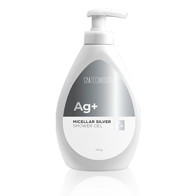 МИЦЕЛАРЕН ДУШ ГЕЛ СЪС СРЕБРО "SPA TECHNOLOGY", 300ГР