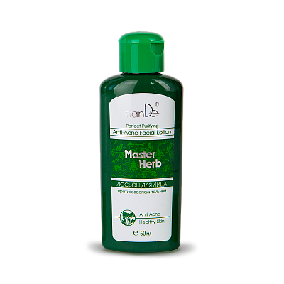 ПРОТИВОВЪЗПАЛИТЕЛЕН ЛОСИОН "MASTER HERB", 60МЛ